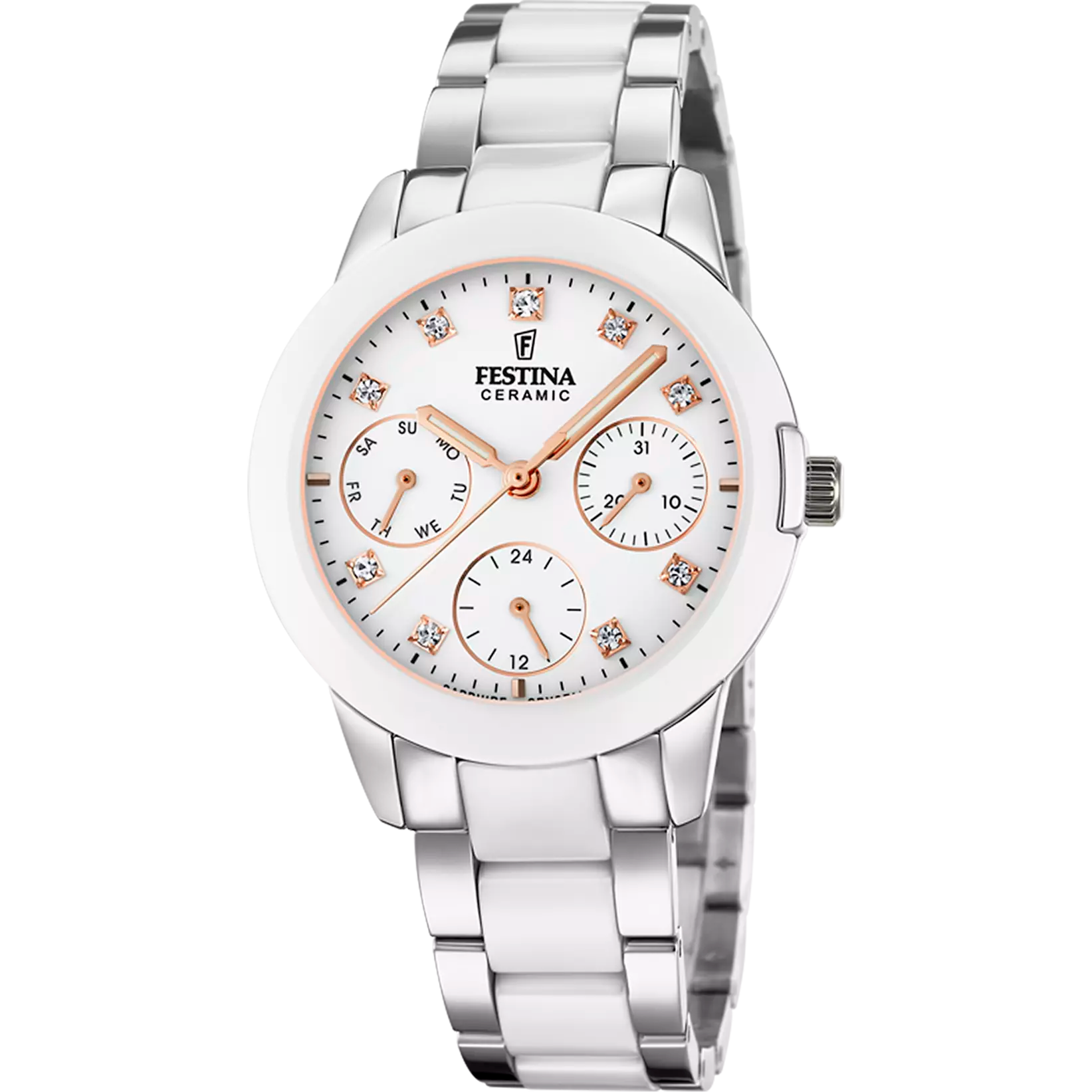 Festina Ceramic Ladies White Dial Watch Stainless Steel and Ceramic Watch | Fashion Watches | GCC | scat: Fashion Timepieces | Watch | Watches | Women | Women Watches & jewellery | Womens | Womens Watches Festina Ceramic Ladies White Dial Watch Stainless Steel and Ceramic Watch | Fashion Watches | GCC | scat: Fashion Timepieces | Watch | Watches | Women | Women Watches & jewellery | Womens | Womens Watches