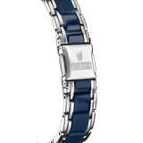 Festina Women's Ceramic Blue Dial Watch