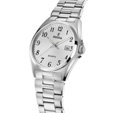 Festina Classics Men's White Dial Stainless Steel Watch
