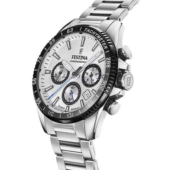 Festina Men's Chrono Silver Dial Watch | Collection: Watches | Fashion Watches | Father's day | GCC | Gift Box | Men | Mens | Mens Watches | scat: Fashion Timepieces | Watch | Who: For Him Festina Men's Chrono Silver Dial Watch | Collection: Watches | Fashion Watches | Father's day | GCC | Gift Box | Men | Mens | Mens Watches | scat: Fashion Timepieces | Watch | Who: For Him