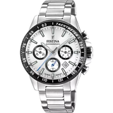 Festina Men's Chrono Silver Dial Watch
