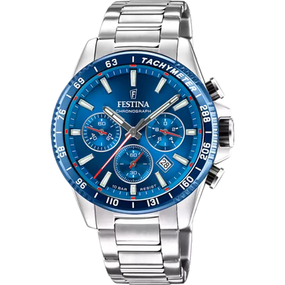 Festina Men's Chrono Blue Dial Watch