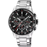 Festina Men's Chrono Black Dial Watch
