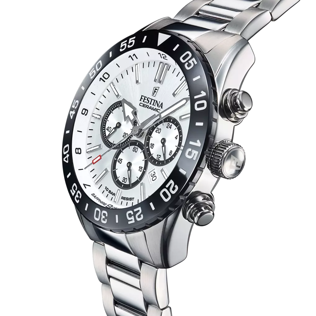Festina Ceramic Men's White Dial Stainless Steel Watch | Collection: Watches | Fashion Watches | GCC | Gift Box | Men | Mens | Mens Watches | scat: Fashion Timepieces | Who: For Him Festina Ceramic Men's White Dial Stainless Steel Watch | Collection: Watches | Fashion Watches | GCC | Gift Box | Men | Mens | Mens Watches | scat: Fashion Timepieces | Who: For Him
