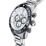 Festina Ceramic Men's White Dial Stainless Steel Watch