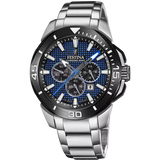 Festina Men's Chrono Bike Blue Dial Watch