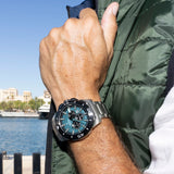 Festina Chrono Bike Men's Green Dial Stainless Steel 316L Strap Watch