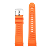 Festina The Originals Men' Orange Dial Stainless Steel Watch With Extra Orange Strap