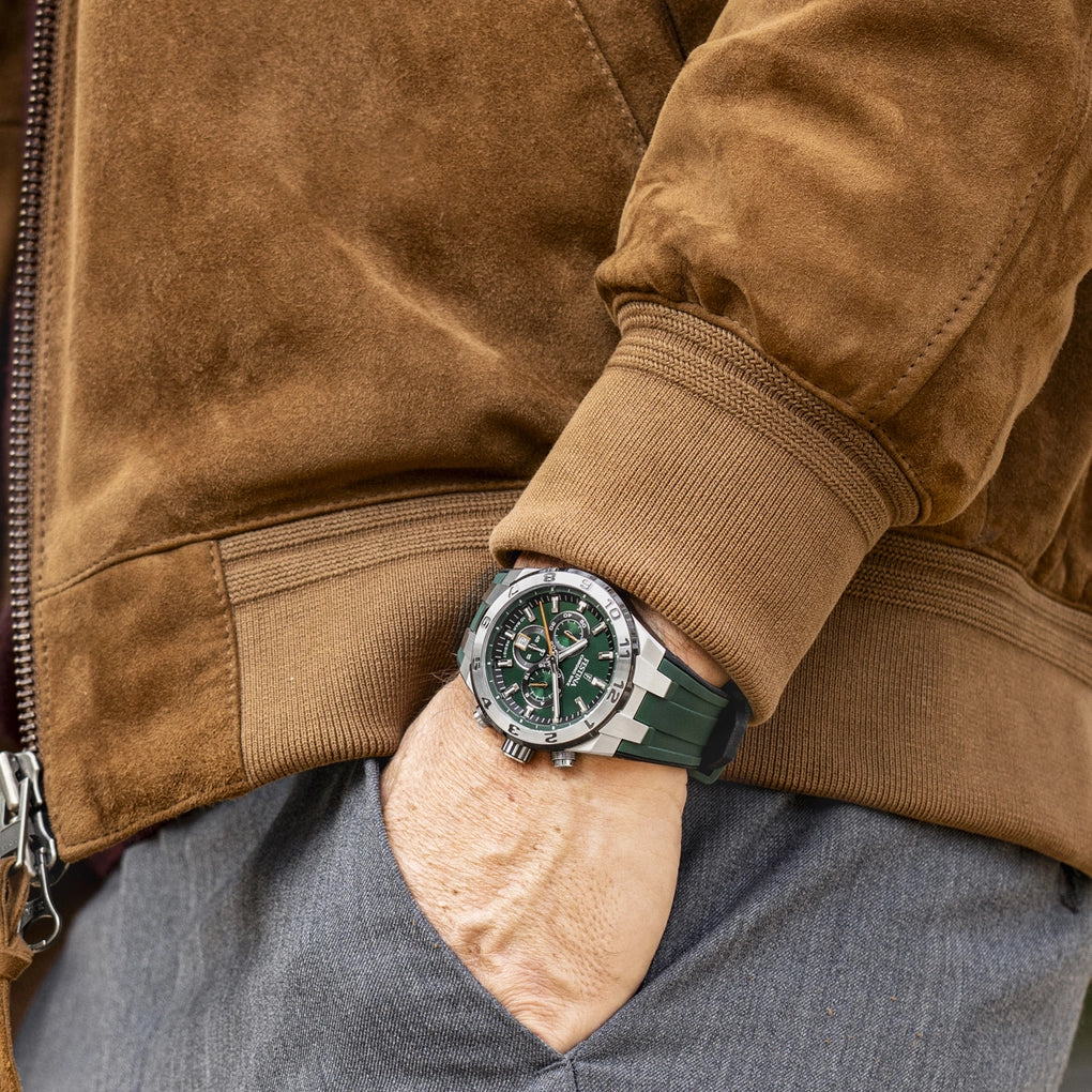 Festina Chrono Bike Men's Green Dial With Green Rubber Strap Watch | Fashion Watches | GCC | Men | Mens | Mens Watches Festina Chrono Bike Men's Green Dial With Green Rubber Strap Watch | Fashion Watches | GCC | Men | Mens | Mens Watches
