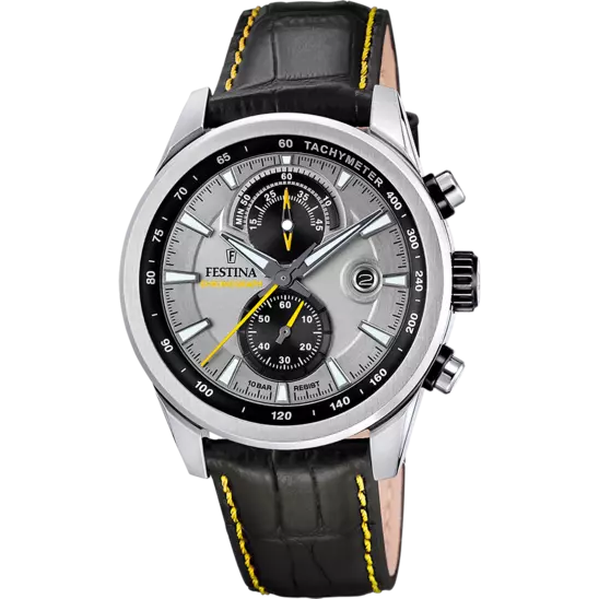 Festina Timeless Chronograph Gents Grey Dial Black Leather Strap Watch | Fashion Watches | GCC | Men | Men Eid26 | Mens | Mens Watches | Watch | Watches Festina Timeless Chronograph Gents Grey Dial Black Leather Strap Watch | Fashion Watches | GCC | Men | Men Eid26 | Mens | Mens Watches | Watch | Watches