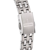 Festina Titanium Ladies Black Dial Titanium Watch