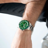Festina Titanium Gents Green Dial Watch