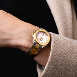 Festina Mademoiselle Ladies Beige MOP  Two Tone Gold and Silver Stainless Steel Watch