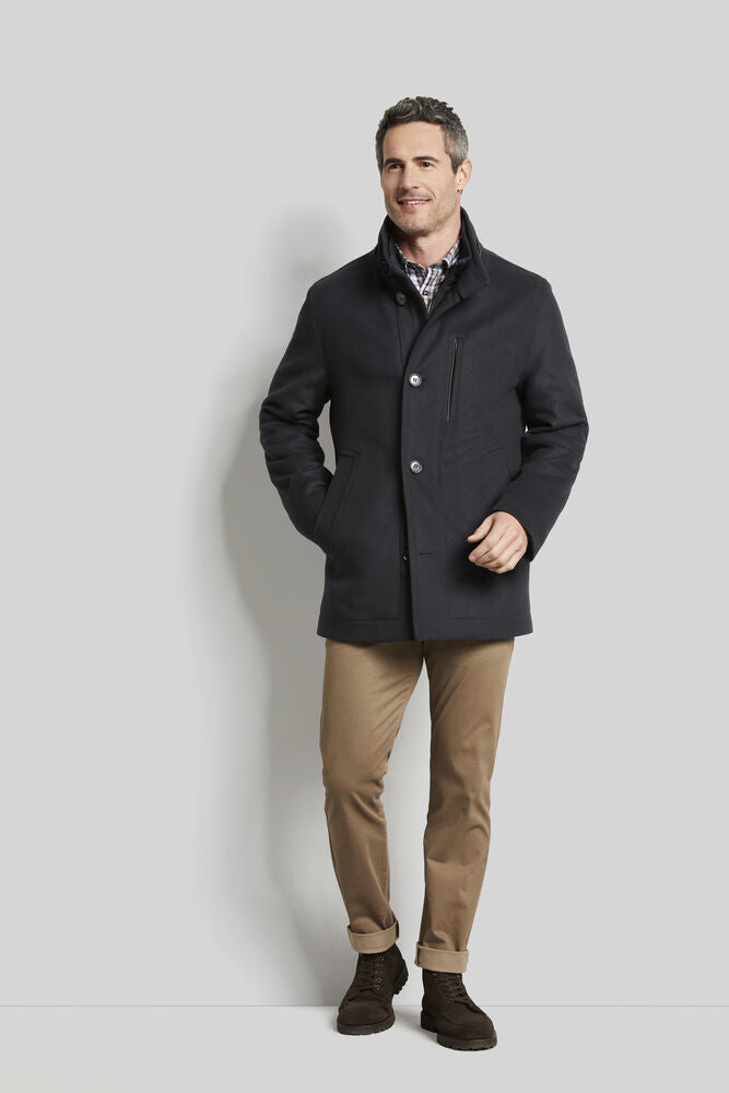 Bugatti Men's Regular Fit Black Jacket | All Clothing | Coats & Jackets | GCC | Men | Mens | Mens Fashion Bugatti Men's Regular Fit Black Jacket | All Clothing | Coats & Jackets | GCC | Men | Mens | Mens Fashion
