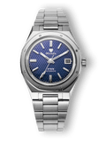 Nivada Grenchen F77 Blue With Date Men's Automatic Watch