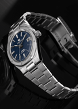 Nivada Grenchen F77 Blue With Date Men's Automatic Watch
