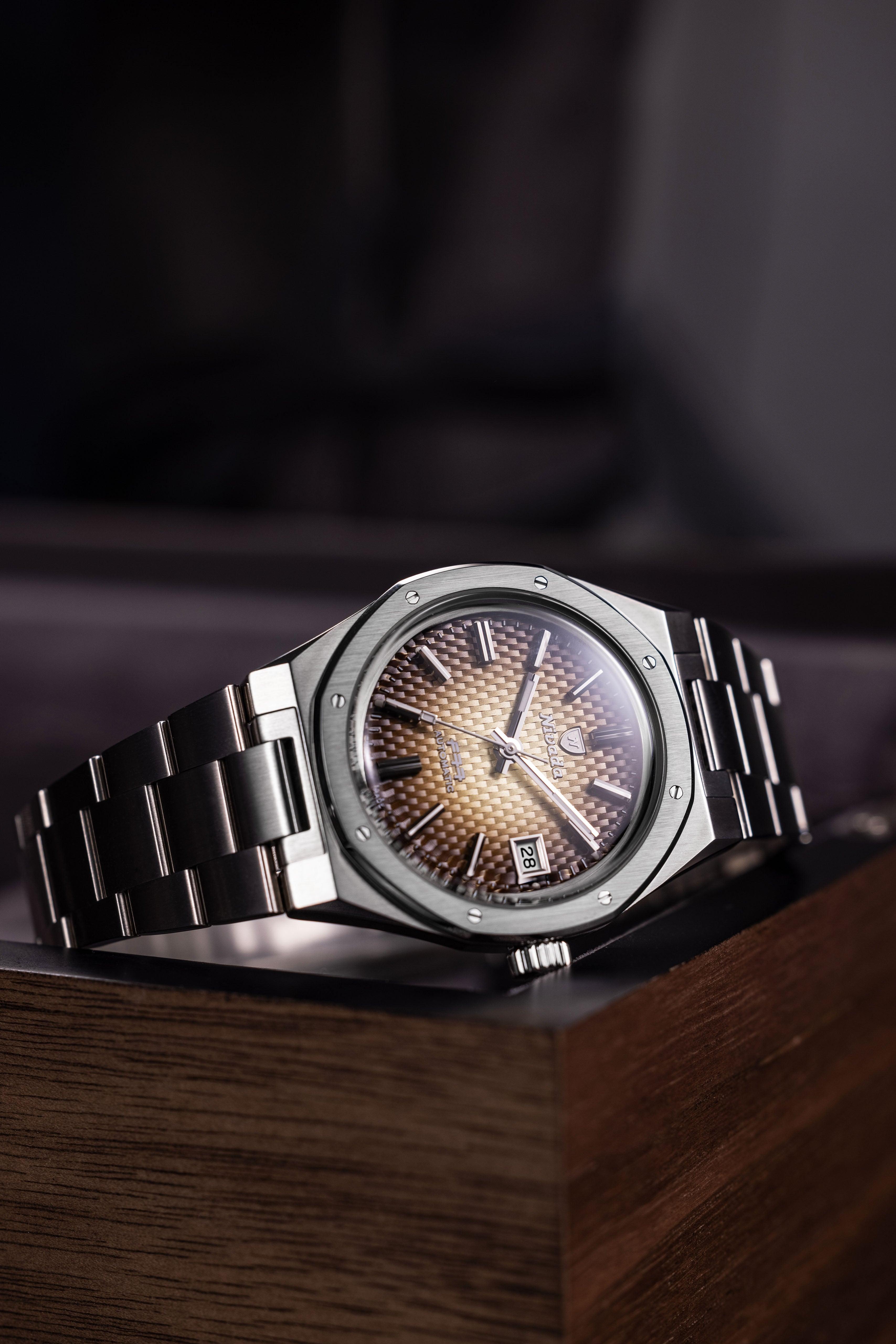 Nivada Grenchen F77 Brown Smoked with Date Men's Automatic Watch | Fashion Watches | FYFL | GCC | Men | Mens | Mens Watches | Watches Nivada Grenchen F77 Brown Smoked with Date Men's Automatic Watch | Fashion Watches | FYFL | GCC | Men | Mens | Mens Watches | Watches