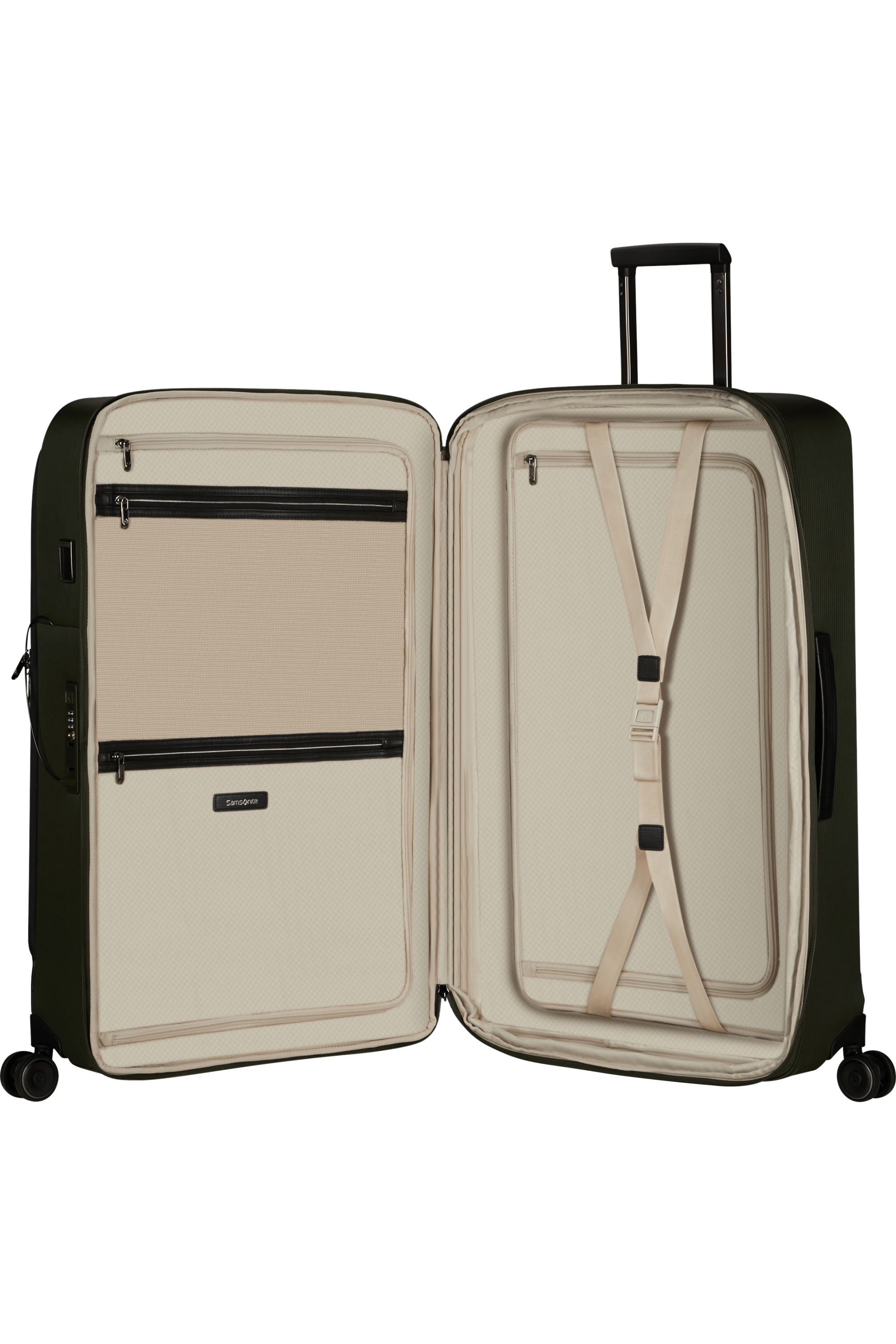 Samsonite Splendix Spinner Green Black Luggage