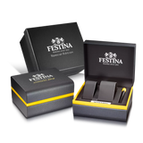 Festina Special Editions Men's Blue Dial Black Stainless Steel Watch