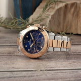 Festina Boyfriend Ladies Blue Dial Two Tone Watch