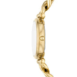 Fossil Carlie ES5387SET Back View Gold Chain Bracelet – Blue Salon Qatar