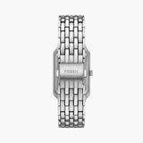 Fossil Raquel Women’s Silver Analog Watch with Pink Mother-of-Pearl Dial