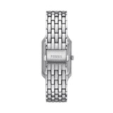 Fossil Raquel Women’s Silver Analog Watch with Blue Mother-of-Pearl Dial