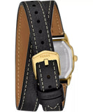 Fossil Harlow ES5404 Buckle Detail Double-Wrap Black Leather Watch – Shop Online at Blue Salon Qatar