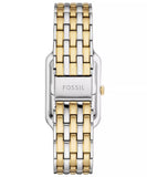 Fossil Raquel Women’s Two-Tone Analog Watch with Mother of Pearl Dial