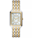 Fossil Raquel Women’s Two-Tone Analog Watch with Mother of Pearl Dial
