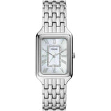 Fossil Raquel Women’s Silver Analog Watch with Mother of Pearl Dial