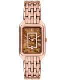 Fossil Raquel Women’s Rose Gold Analog Watch with Mother of Pearl Dial