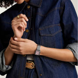 Fossil Raquel ES5401 Back View Stainless Steel Bracelet – Blue Salon Qatar