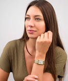 Fossil Raquel Gold Stainless Steel Analog Watch for Women – Blue Salon Qatar