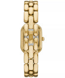 Fossil Sloan ES5380 Back View with Gold Bracelet and Case – Blue Salon Qatar