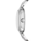 ossil Sloan ES5381 Side View with Polished Silver Case – Blue Salon Qatar