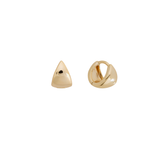 Shashi Gemma Huggie Gold Earrings