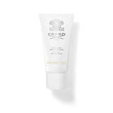 White CREED Green Irish Tweed after shave lotion in a 75ml squeeze tube with silver text and green label.