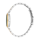Esprit Savannah Ladies Green Dial Two Tone Watch & Jewellery Set