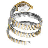 Just Cavalli Mesmerizing Ladies  Green Dial Snake Shape Watch