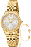 Just Cavalli Ladies Gold Watch and Bracelet Set