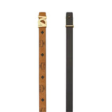 MCM Women's M-Art Visetos Monogram Canvas Belt