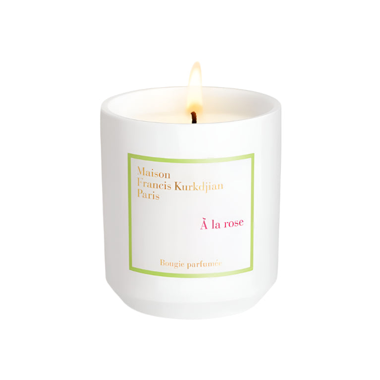 Maison Francis Kurkdjian À La Rose Scented Candle 280gm | Beauty Niche Fragrances | Beauty Niche fragrances Home Fragrance Maison Francis Kurkdjian À La Rose Scented Candle 280gm | Beauty Niche Fragrances | Beauty Niche fragrances Home Fragrance