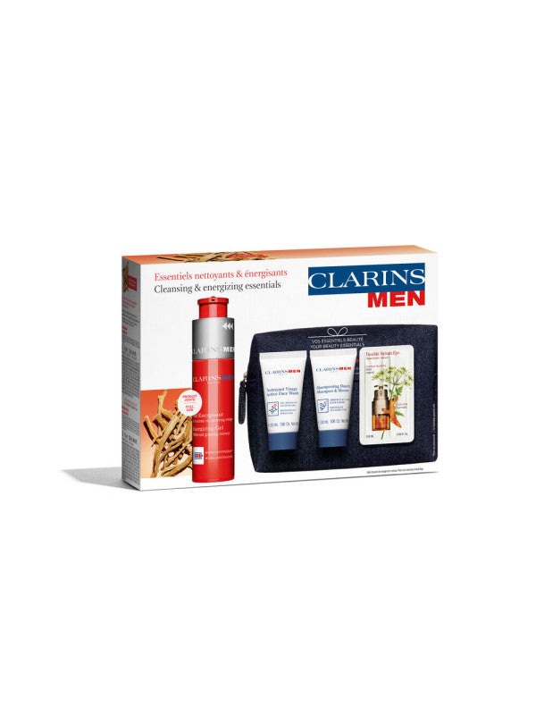 Clarins Clarins Men Cleansing & Energizing Essentials | Beauty | Beauty Selfcare | Beauty Selfcare Skincare | Gift Set | Selfcare | Skincare Clarins Clarins Men Cleansing & Energizing Essentials | Beauty | Beauty Selfcare | Beauty Selfcare Skincare | Gift Set | Selfcare | Skincare