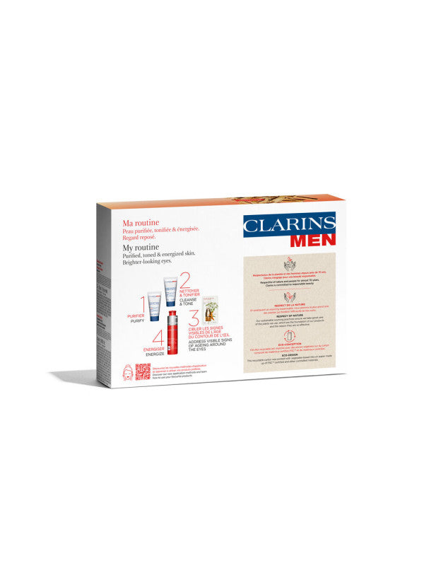 Clarins Clarins Men Cleansing & Energizing Essentials | Beauty | Beauty Selfcare | Beauty Selfcare Skincare | Gift Set | Selfcare | Skincare Clarins Clarins Men Cleansing & Energizing Essentials | Beauty | Beauty Selfcare | Beauty Selfcare Skincare | Gift Set | Selfcare | Skincare