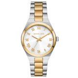 Michael Kors Lennox Ladies Three-Hand Two-Tone Stainless Steel Watch - MK7464