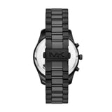 Michael Kors Lexington Chronograph Gents Black Stainless Steel Watch