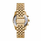 Michael Kors Lexington Chronograph Ladies Gold-Tone Stainless Steel Watch