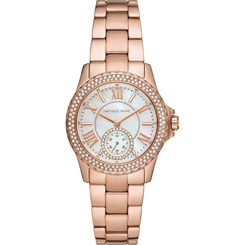 Michael Kors Mini Everest Ladies MOP Dial Rose Gold Tone Watch | Fashion Watches | GCC | Watch | Watches | Women | Womens | Womens Watches Michael Kors Mini Everest Ladies MOP Dial Rose Gold Tone Watch | Fashion Watches | GCC | Watch | Watches | Women | Womens | Womens Watches