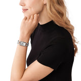 Michael Kors MK Empire Ladies Three-Hand, Stainless Steel Watch